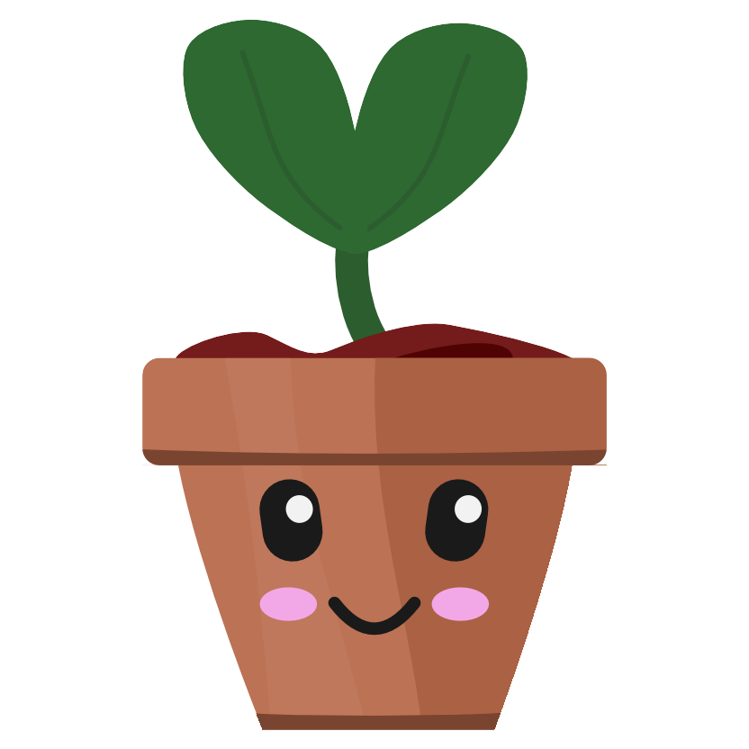 Pflanze mit Herz / Plantlove